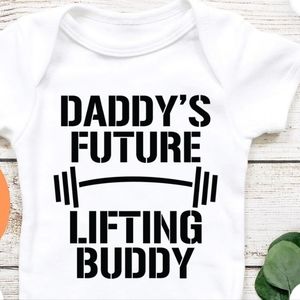 DADY FUTURE LITTLE Duddy Cute baby Onesies for 👶